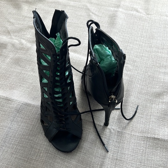 Anne Michelle 7 Black heels - Picture 3 of 4